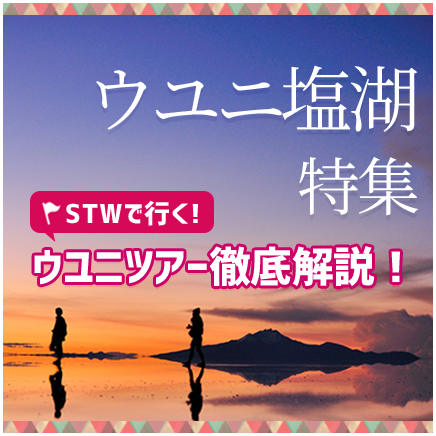 STWで行くウユニツアー徹底解説！ウユニ塩湖特集